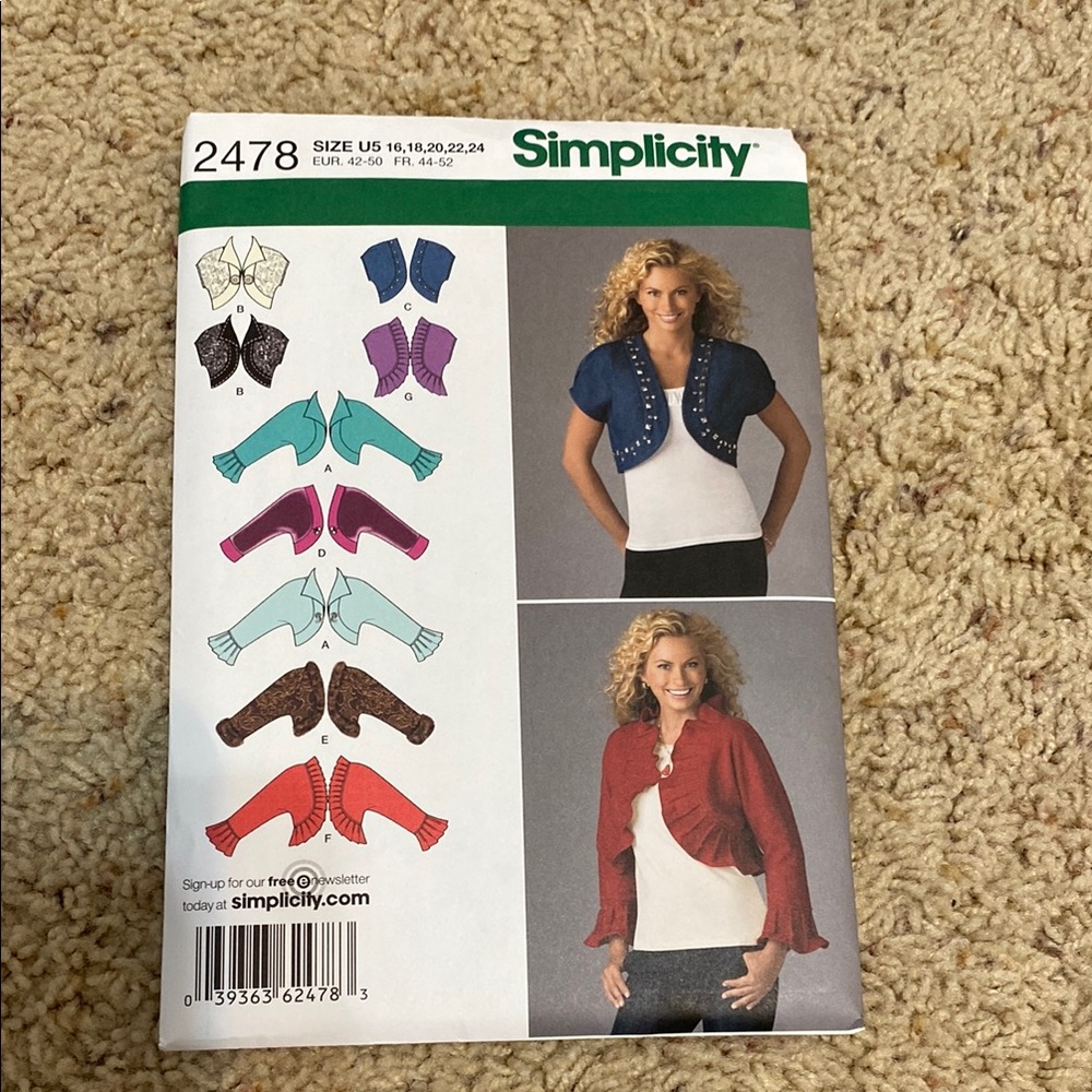 Simplicity Red Shrug Sweater Chic Layering Essential